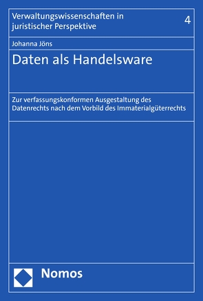 Daten als Handelsware von Jöns,  Johanna