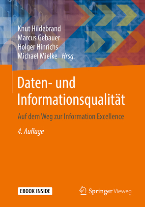 Daten- und Informationsqualität von Gebauer,  Marcus, Hildebrand,  Knut, Hinrichs,  Holger, Mielke,  Michael