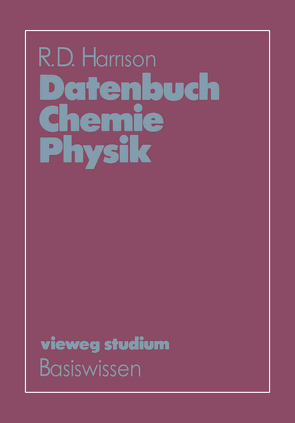 Datenbuch Chemie Physik von Harrison,  R. D.