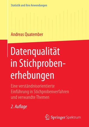Datenqualität in Stichprobenerhebungen von Quatember,  Andreas