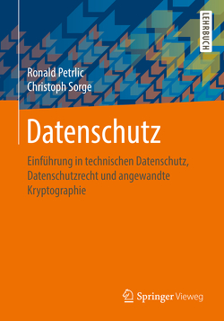 Datenschutz von Petrlic,  Ronald, Sorge,  Christoph