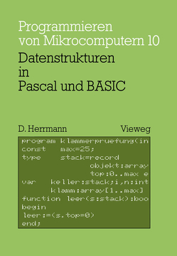 Datenstrukturen in Pascal und BASIC von Herrmann,  Dietmar