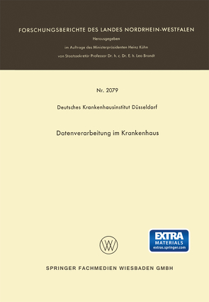 Datenverarbeitung im Krankenhaus von Deutsches Krankenhausinstitut Düsseldorf,  Deutsches Krankenhausinstitut Düsseldorf