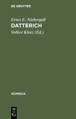 Datterich von Klotz,  Volker, Niebergall,  Ernst E
