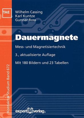 Dauermagnete von Cassing,  Wilhelm, Kuntze,  Karl, Ross,  Gunnar