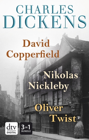 David Copperfield – Nikolas Nickleby – Oliver Twist Romane von Dickens,  Charles, Meyrink,  Gustav