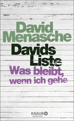 Davids Liste von Lipper,  Jodi, Menasche,  David, Strerath-Bolz,  Dr. Ulrike