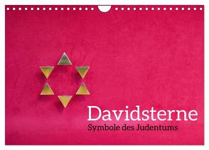 Davidsterne als Symbole des Judentums (Wandkalender 2024 DIN A4 quer), CALVENDO Monatskalender von Vorndran,  Hans-Georg
