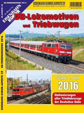 DB-Lokomotiven und Triebwagen – Stand 1. Juli 2016