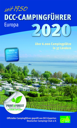 DCC-Campingführer Europa 2020