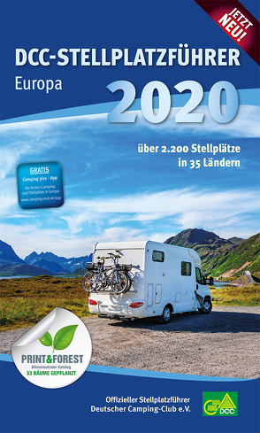 DCC-Stellplatzführer Europa 2020
