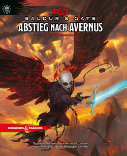 D&D: Baldur’s Gate: Abstieg nach Avernus von (lead),  Adam Lee, Amundsen,  Even, Aparin,  Alexey, Behm,  Mark, Benham,  Bill, Berube,  Michael, Black,  M.T., Boros,  Zoltan, Briclot,  Aleksi, Burdett,  Christopher, Burley,  Sam, Burt,  Wesley, Cearley,  Clint, Chaturvedi,  Sidharth, Daarken, Dillon,  Dan, Donie,  Justin, Drebas,  Olga, Ellis,  Steve, Haeck,  James J., Hamm,  Nils, Hannigan,  Leesha, Horsley,  Ralph, Hurwitz,  Lake, Image,  Unit, Introcaso,  James, Jacobson,  Tyler, Keiser,  Sam, Kok,  Julian, Landerman,  Daniel, Lee,  Adam, Levitch,  Ari, Lindsay,  Chris, Lunter,  Titus, Mearls,  Mike, Mersiel,  Liane, Merwin,  Shawn, Metheney,  Brynn, Minguez,  Victor Adame, Murphy,  Scott, Penrose,  Lysa, Perkins,  Christopher, Petrisor,  Ben, Pozas,  Claudio, Proce,  Vincent, Rallis,  Chris, Schley,  Mike, Schneider,  F. Wesley, Scott,  Amber, Sernett,  Matthew, Shkipin,  Ilya, Sladek,  David, Stella,  Zack, Stewart,  Matt, Studios,  Larian, Sutter,  James, Trego-Erdner,  Cory, Trott,  Beth, Welch,  Kate, Whitters,  Richard, Wood,  Shawn, Wootten,  Ben