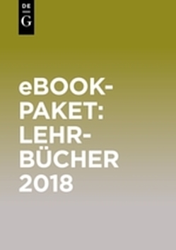 De Gruyter Oldenbourg ebook Paket Lehrbücher 2018 Wirtschaftswissenschaften