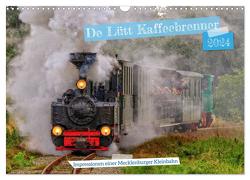 De Lütt Kaffeebrenner – Impressionen einer Mecklenburger Kleinbahn (Wandkalender 2024 DIN A3 quer), CALVENDO Monatskalender von Felix,  Holger