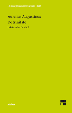 De trinitate von Augustinus,  Aurelius, Kreuzer,  Johann