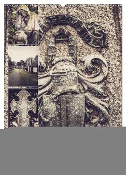Dean Cemetery – Historischer Friedhof Edinburgh (Wandkalender 2024 DIN A2 hoch), CALVENDO Monatskalender von Creutzburg,  Jürgen
