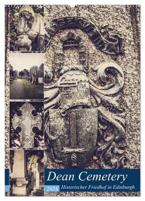 Dean Cemetery – Historischer Friedhof Edinburgh (Wandkalender 2024 DIN A2 hoch), CALVENDO Monatskalender von Creutzburg,  Jürgen