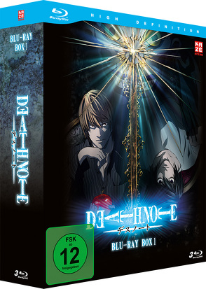 Death Note – Blu-ray-Box 1 (Episode 01-18) (3 Blu-rays) von Yanagi,  Shinsuke