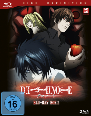 Death Note – Blu-ray Box 2 (Episode 19-37) (3 Blu-rays) von Araki,  Tetsuro