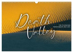 Death Valley – Der trockenste Nationalpark den USA. (Wandkalender 2024 DIN A3 quer), CALVENDO Monatskalender von SF,  SF