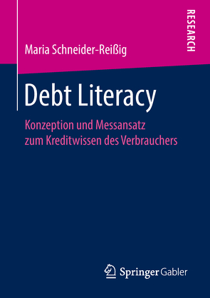 Debt Literacy von Schneider-Reißig,  Maria
