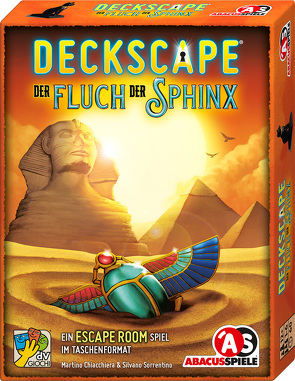 Deckscape – Der Fluch der Sphinx von Bontempi,  Alberto, Chiacchiera,  Martino, Sorrentino,  Silvano