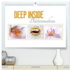 DEEP INSIDE – Blütenmakros (hochwertiger Premium Wandkalender 2024 DIN A2 quer), Kunstdruck in Hochglanz von d'Angelo - soulimages,  Kirsten