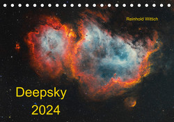 Deepsky 2024 (Tischkalender 2024 DIN A5 quer), CALVENDO Monatskalender von Wittich,  Reinhold