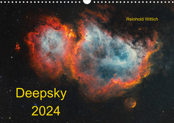 Deepsky 2024 (Wandkalender 2024 DIN A3 quer) von Wittich,  Reinhold
