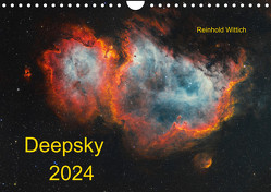 Deepsky 2024 (Wandkalender 2024 DIN A4 quer), CALVENDO Monatskalender von Wittich,  Reinhold