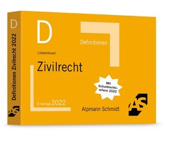 Definitionen Zivilrecht von Hünert,  Matthias, Lüdde,  Jan Stefan