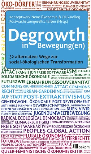 Degrowth in Bewegung(en) von DFG-Kolleg Postwachstumsgesellschaften