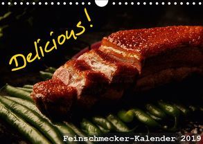 Delicious! Feinschmecker-Kalender (Wandkalender 2019 DIN A4 quer) von Vonten,  Dirk