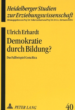 Demokratie durch Bildung? von Erhardt,  Ulrich