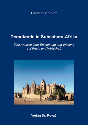 Demokratie in Subsahara-Afrika von Schmidt,  Helmut