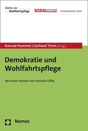 Demokratie und Wohlfahrtspflege von Hummel,  Konrad, Timm,  Gerhard