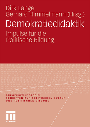 Demokratiedidaktik von Himmelmann,  Gerhard, Lange,  Dirk
