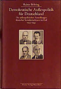 Demokratische Aussenpolitik für Deutschland von Behring,  Rainer