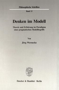 Denken im Modell. von Wernecke,  Jörg