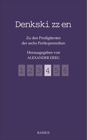 Denkskizzen Band 4 von Deeg,  Alexander