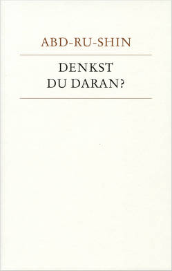 Denkst Du daran? von Abd-ru-shin