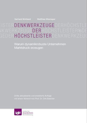 Denkwerkzeuge der Höchstleister von Baecker,  Dirk, Wiemeyer,  Matthias, Wohland,  Gerhard