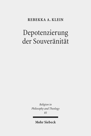 Depotenzierung der Souveränität von Klein,  Rebekka A.