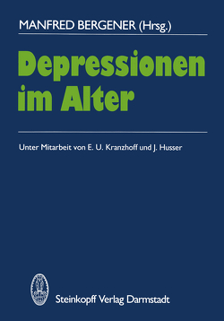 Depressionen im Alter von Bergener,  M.