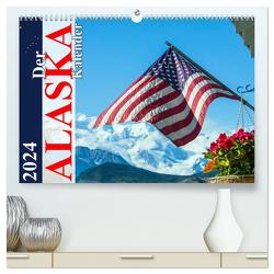 Der Alaska Kalender CH-Version (hochwertiger Premium Wandkalender 2024 DIN A2 quer), Kunstdruck in Hochglanz von Steinwald,  Max