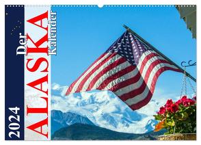 Der Alaska Kalender (Wandkalender 2024 DIN A2 quer), CALVENDO Monatskalender von Steinwald,  Max