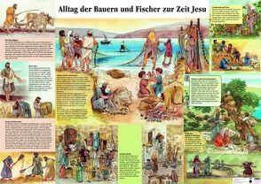 Der Alltag der Bauern und Fischer zur Zeit Jesu von Bühlmann,  Walter, Egger,  Christine, Schwegler,  Annemarie