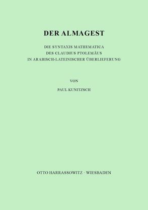 Der Almagest von Kunitzsch,  Paul