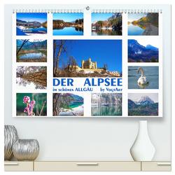Der Alpsee im schönen Allgäu (hochwertiger Premium Wandkalender 2024 DIN A2 quer), Kunstdruck in Hochglanz von VogtArt,  VogtArt