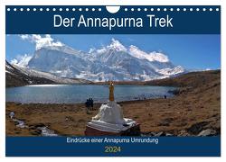 Der Annapurna Trek (Wandkalender 2024 DIN A4 quer), CALVENDO Monatskalender von Hennighaußen,  Andreas